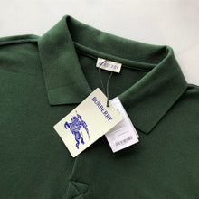 BURBERRY COTTON POLO SHIRT IVY - W006