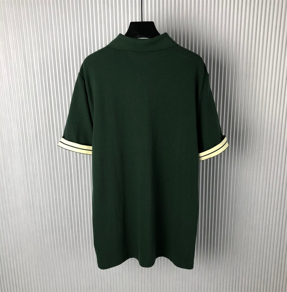 BURBERRY COTTON POLO SHIRT IVY - W006