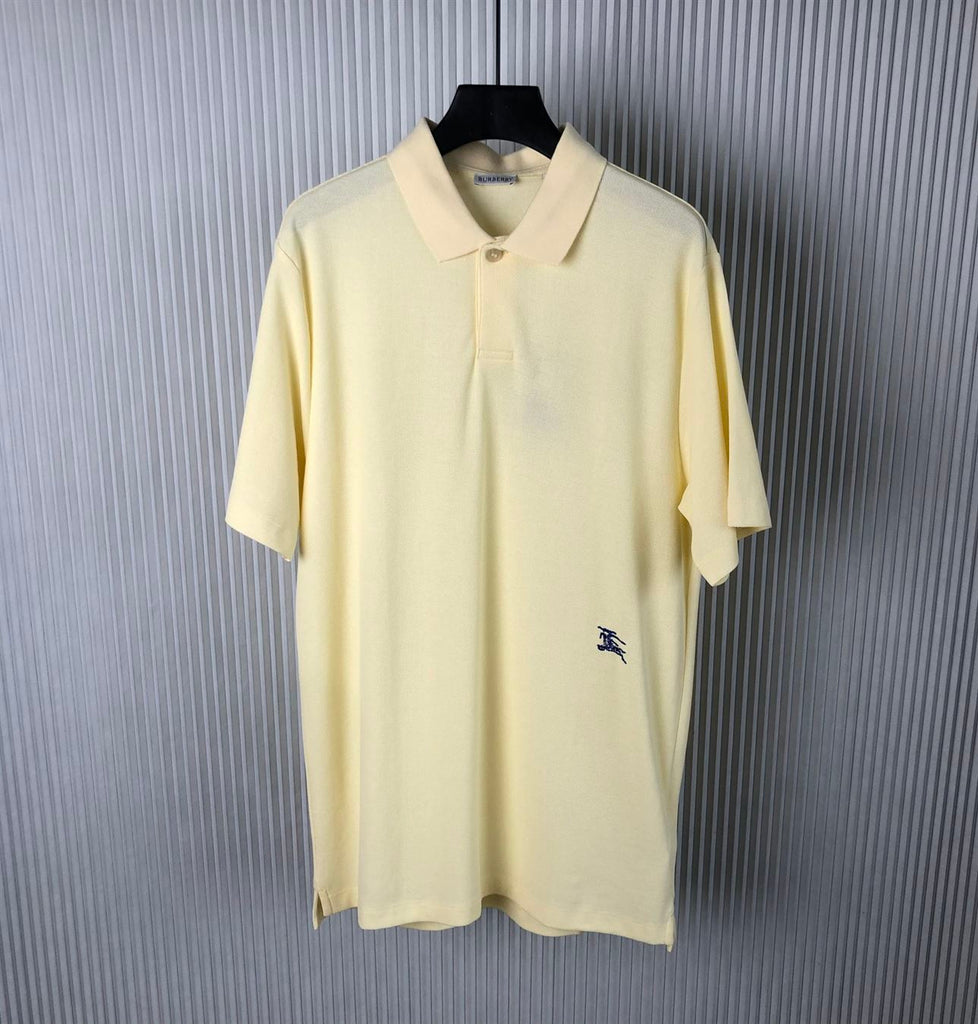 BURBERRY COTTON POLO SHIRT SHERBET - W020