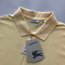 BURBERRY COTTON POLO SHIRT SHERBET - W020