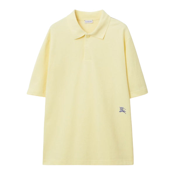 BURBERRY COTTON POLO SHIRT SHERBET - W020