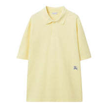 BURBERRY COTTON POLO SHIRT SHERBET - W020