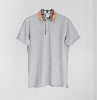 BURBERRY COTTON POLO SHIRT - W025