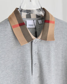 BURBERRY COTTON POLO SHIRT - W025