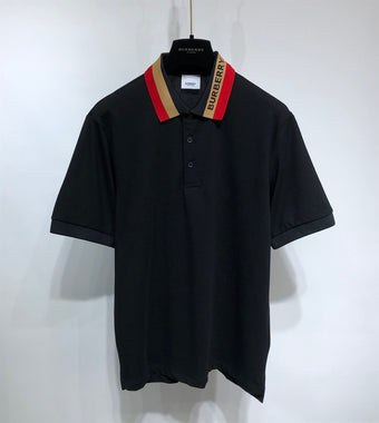 BURBERRY COTTON POLO SHIRT - W030