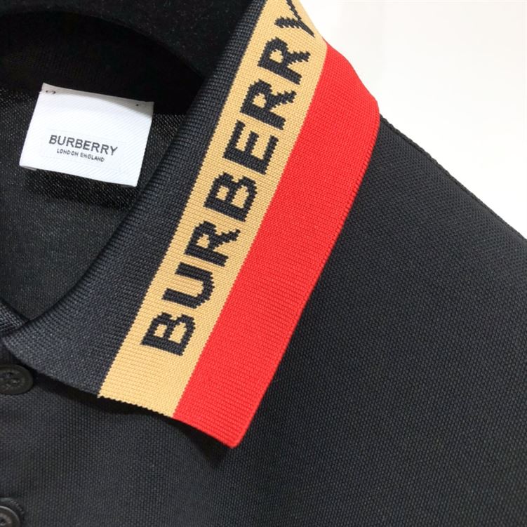 BURBERRY COTTON POLO SHIRT - W030