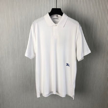 BURBERRY COTTON POLO SHIRT WHITE - W022