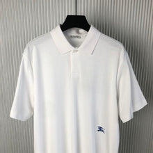 BURBERRY COTTON POLO SHIRT WHITE - W022