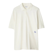 BURBERRY COTTON POLO SHIRT WHITE - W022