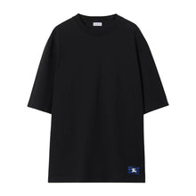 BURBERRY COTTON T-SHIRT BLACK - W016