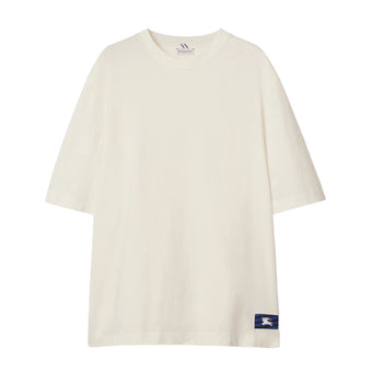 BURBERRY COTTON T-SHIRT WHITE - W018