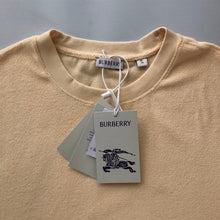 BURBERRY COTTON TOWELLING T-SHIRT - W015