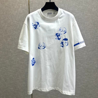 BURBERRY ROSE COTTON T-SHIRT - W024