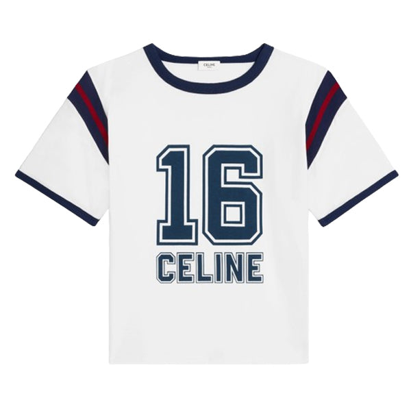 CELINE 16 BOXY T-SHIRT IN COTTON JERSEY - CE015