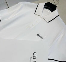 CELINE CLASSIC POLO SHIRT IN COTTON PIQUE - CE006