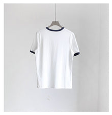 CELINE HEART TRIOMPHE T-SHIRT IN COTTON JERSEY - CE014