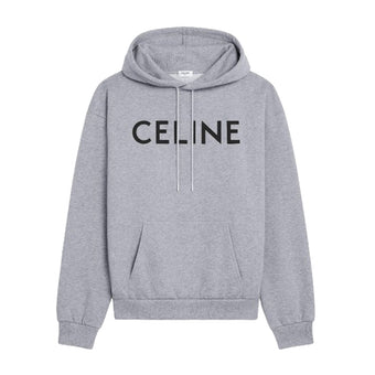 CELINE LOOSE HOODIE IN COTTON FLEECE - CR005