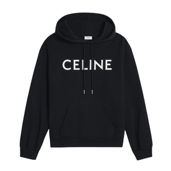 CELINE LOOSE HOODIE IN COTTON FLEECE - CR006