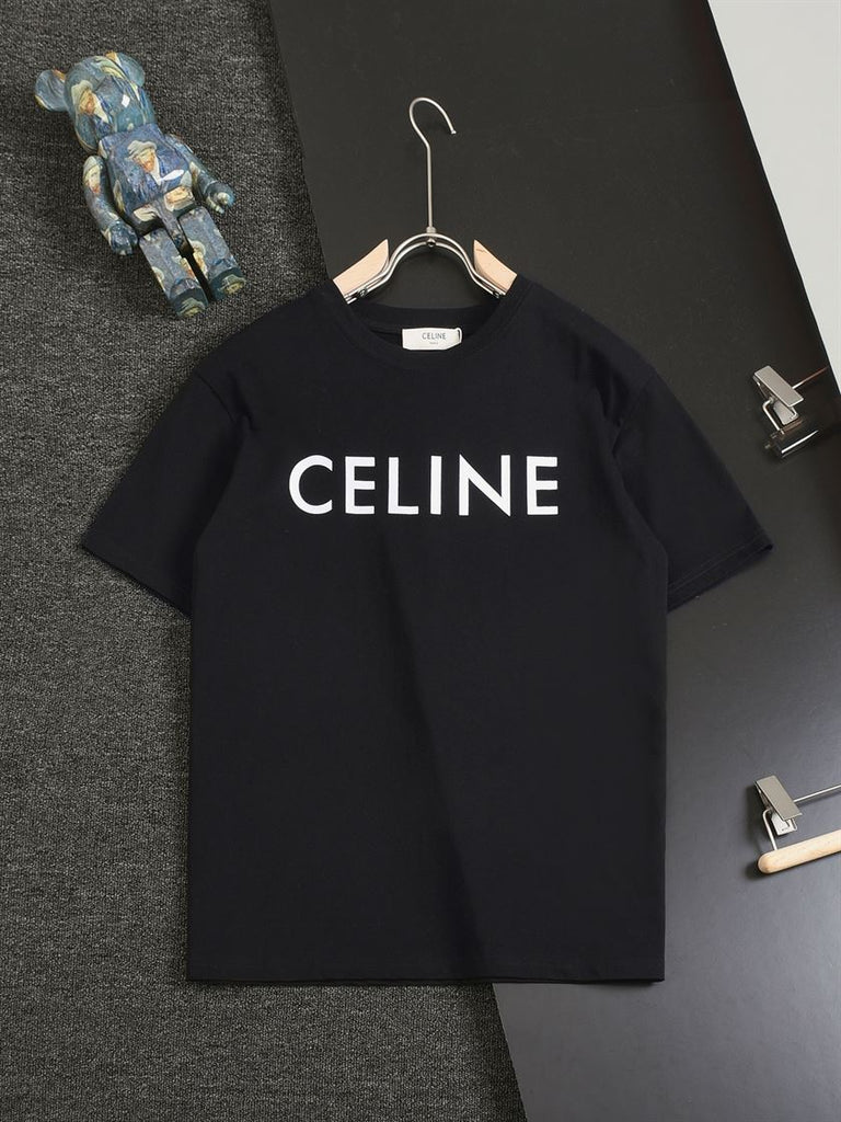 CELINE LOOSE T-SHIRT IN COTTON JERSEY - CE011