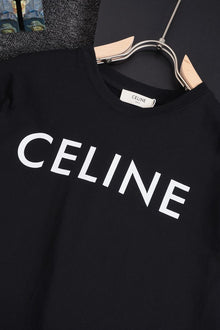 CELINE LOOSE T-SHIRT IN COTTON JERSEY - CE011