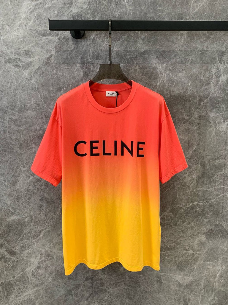 CELINE LOOSE T-SHIRT IN COTTON JERSEY - CE012