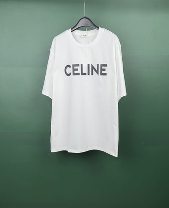 CELINE LOOSE T-SHIRT IN COTTON JERSEY - CE016