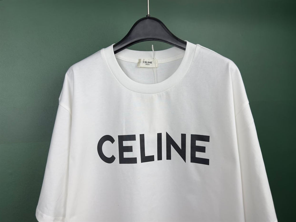 CELINE LOOSE T-SHIRT IN COTTON JERSEY - CE016