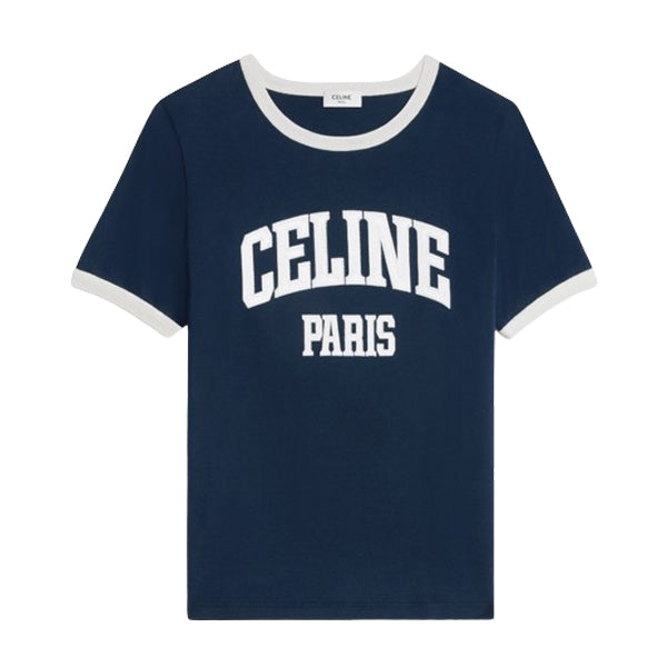 CELINE PARIS 70'S T-SHIRT IN COTTON JERSEY - CE020