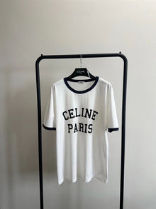 CELINE PARIS LOOSE T-SHIRT IN COTTON JERSEY - CE005