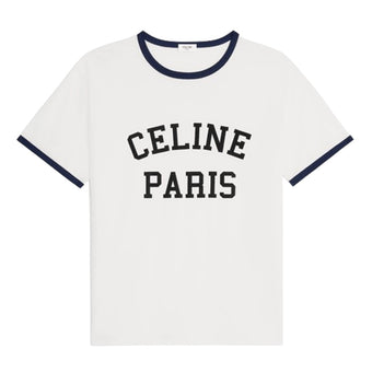 CELINE PARIS LOOSE T-SHIRT IN COTTON JERSEY - CE005