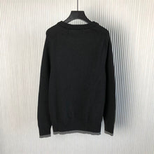 CHRISTIAN DIOR ATELIER SWEATER BLACK WOOL JERSEY - Z009