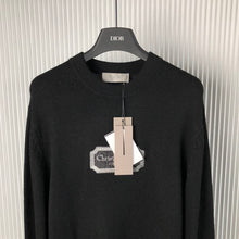 CHRISTIAN DIOR COUTURE SWEATER BLACK CASHMERE JERSEY - Z019