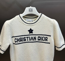 CHRISTIAN DIOR SHORT-SLEEVED SWEATER - O046