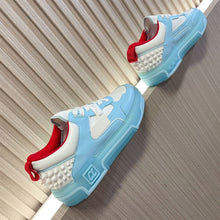 CHRISTIAN LOUBOUTIN ASTROLOUBI MINERAL WHITE SNEAKERS - C002