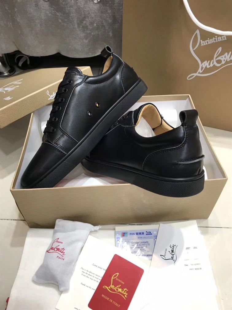 CHRISTIAN LOUBOUTIN LOUIS JUNIOR SNEAKERS - C027