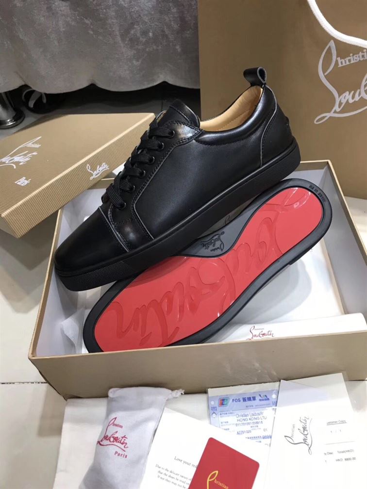 CHRISTIAN LOUBOUTIN LOUIS JUNIOR SNEAKERS - C027