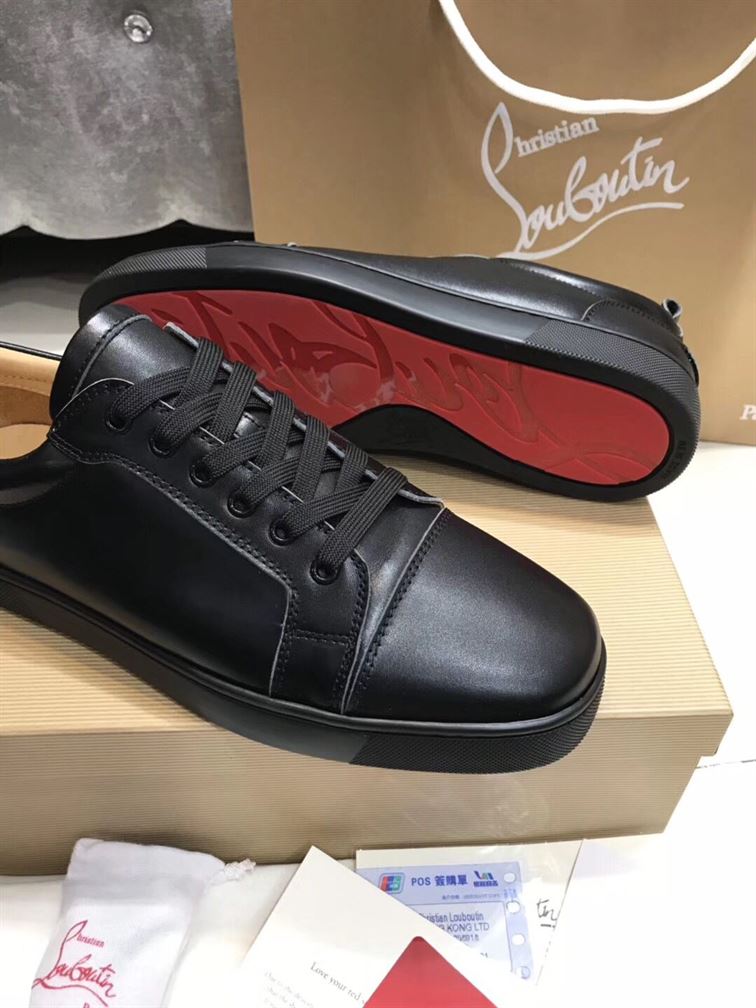 CHRISTIAN LOUBOUTIN LOUIS JUNIOR SNEAKERS - C027