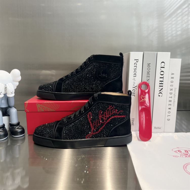 CHRISTIAN LOUBOUTIN LOUIS TRASS SNEAKERS - C009