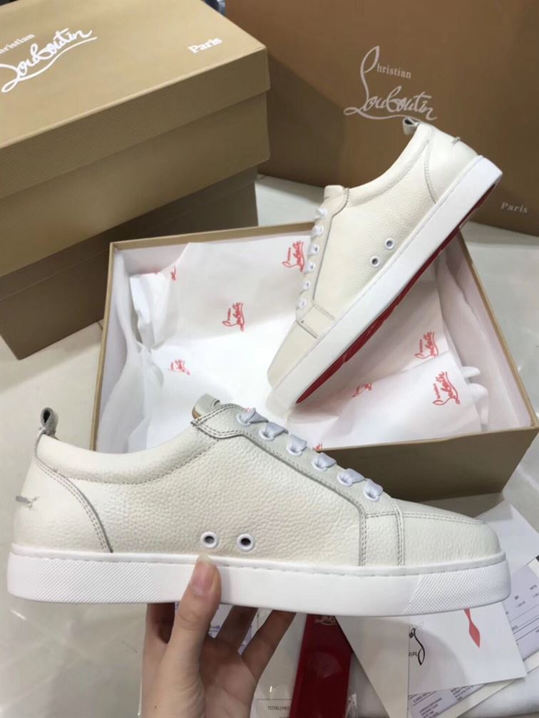 CHRISTIAN LOUBOUTIN RANTULOW LATTE SNEAKERS - C028