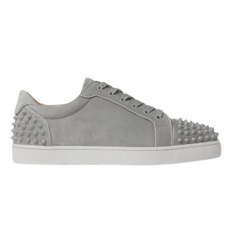 CHRISTIAN LOUBOUTIN SEAVASTE 2 ORLATO STUDDED SUEDE SNEAKERS - C025