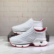 CHRISTIAN LOUBOUTIN SPIKES SOCK DONNA FLAT NEOPRENE SNEAKERS - C052