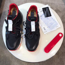 CHRISTIAN LOUBOUTIN WMNS RED RUNNER BLACK NEOPRENE - C049