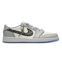 DIOR AIR JORDAN 1 RETRO LOW SNEAKER - I080