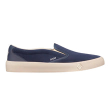 DIOR B101 NAVY BLUE SUEDE AND SMOOTH CALFSKIN SLIP ON SNEAKERS - I112