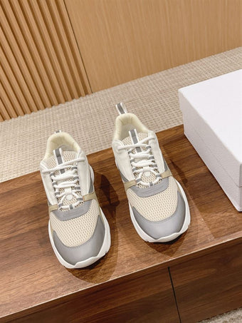 DIOR B22 SNEAKER CREAM BEIGE WHITE - I020