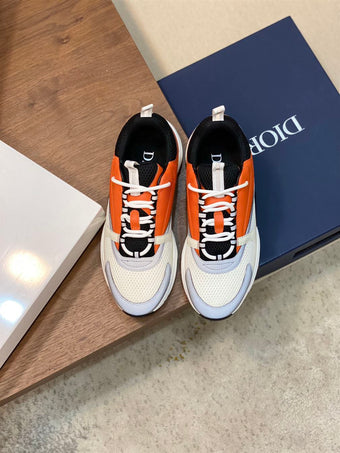 DIOR B22 SNEAKER ORANGE WHITE - I022