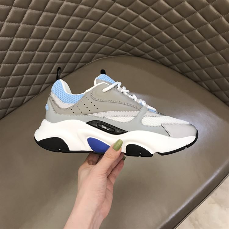 DIOR B22 SNEAKER WHITE BLUE - I017