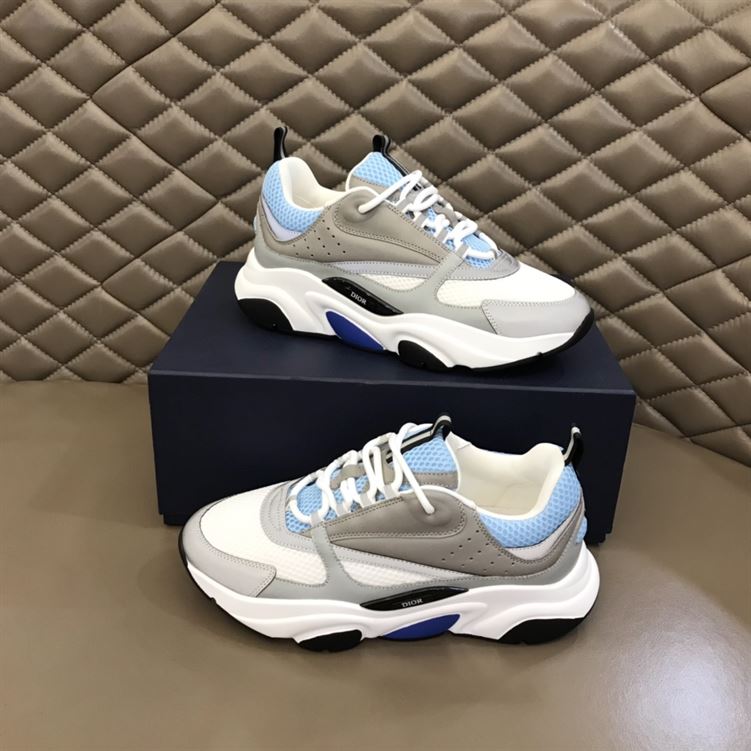 DIOR B22 SNEAKER WHITE BLUE - I017