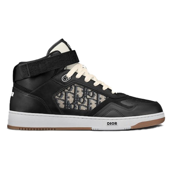 DIOR B27 HIGH-TOP SNEAKER BLACK BEIGR - I079