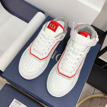 DIOR B27 HIGH-TOP SNEAKER RED WHITE - I074